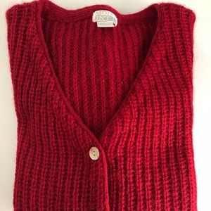 Vintage Moda INTL Cardigan  Mohair Oversized Women's Small